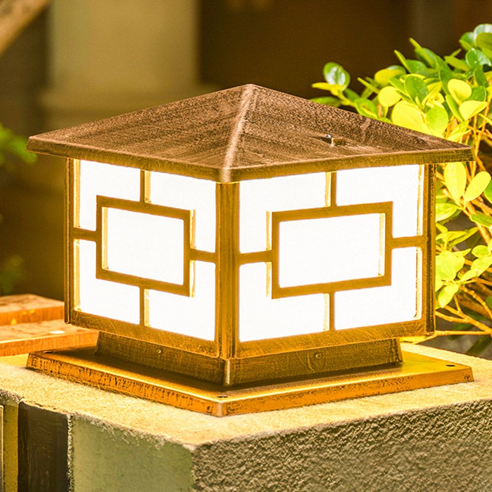 Outdoor Power Post - Outdoor Pillar Lamp European Door Post