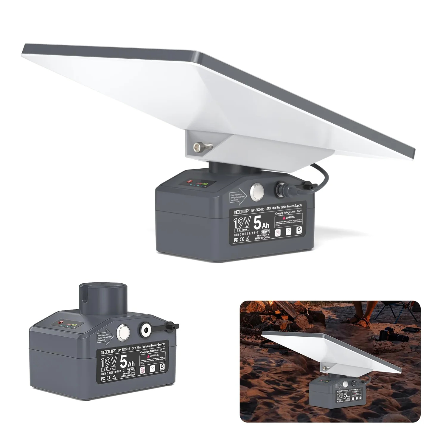 Outdoor Power Pack - Expandable Battery Pack for Starlink Mini