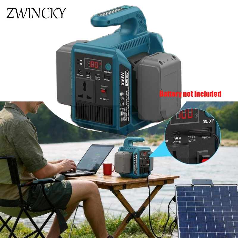 Outdoor Power Outlet - 550w Portable Power SUPPLY INVERTER Compatiable