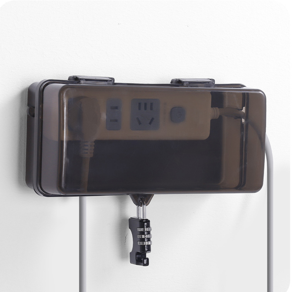 Outdoor Power Outlet - Waterproof Large Outdoor Electrical Box Lockable