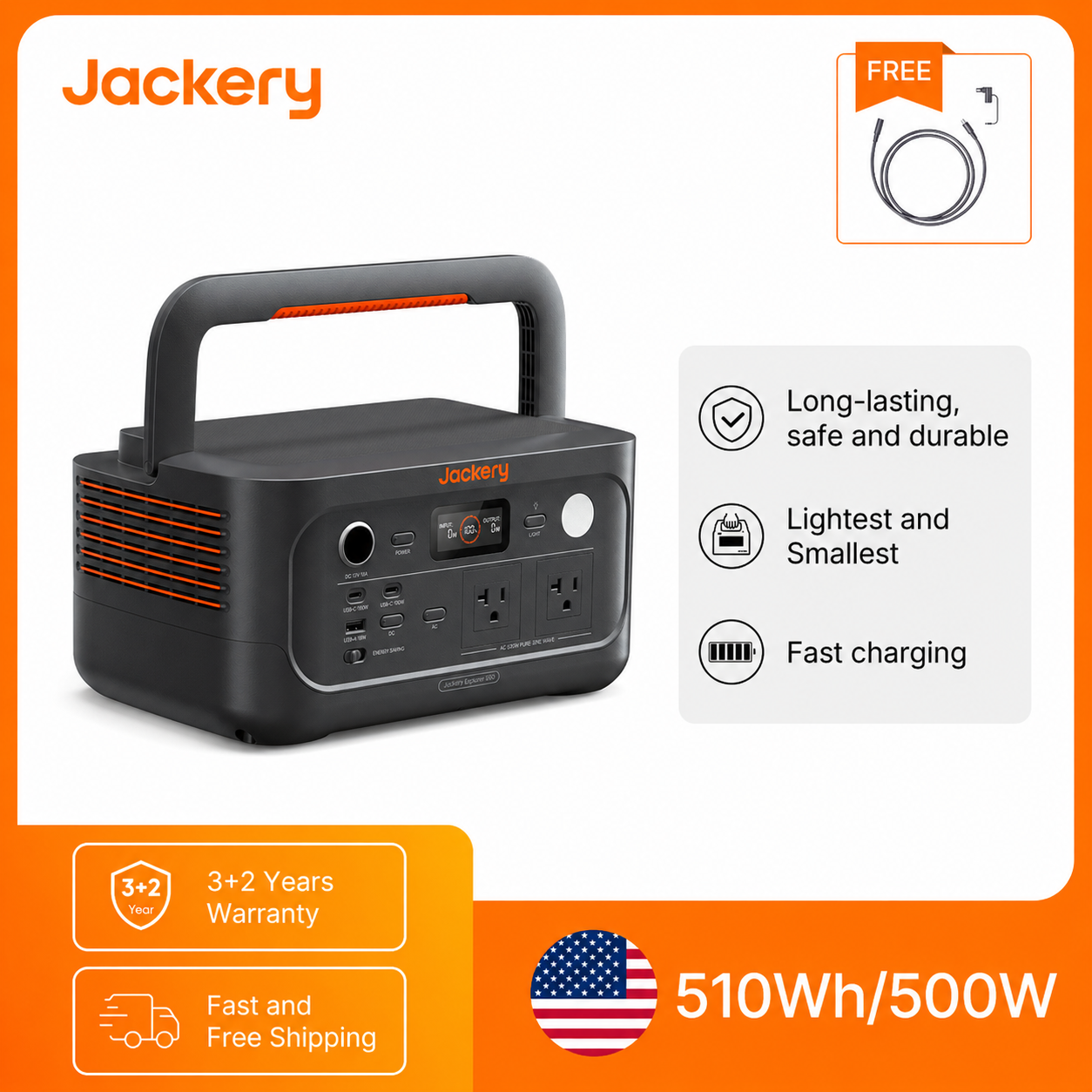 Jackery Portable Power Station - Power Outdoor Jackery のレビューと価格