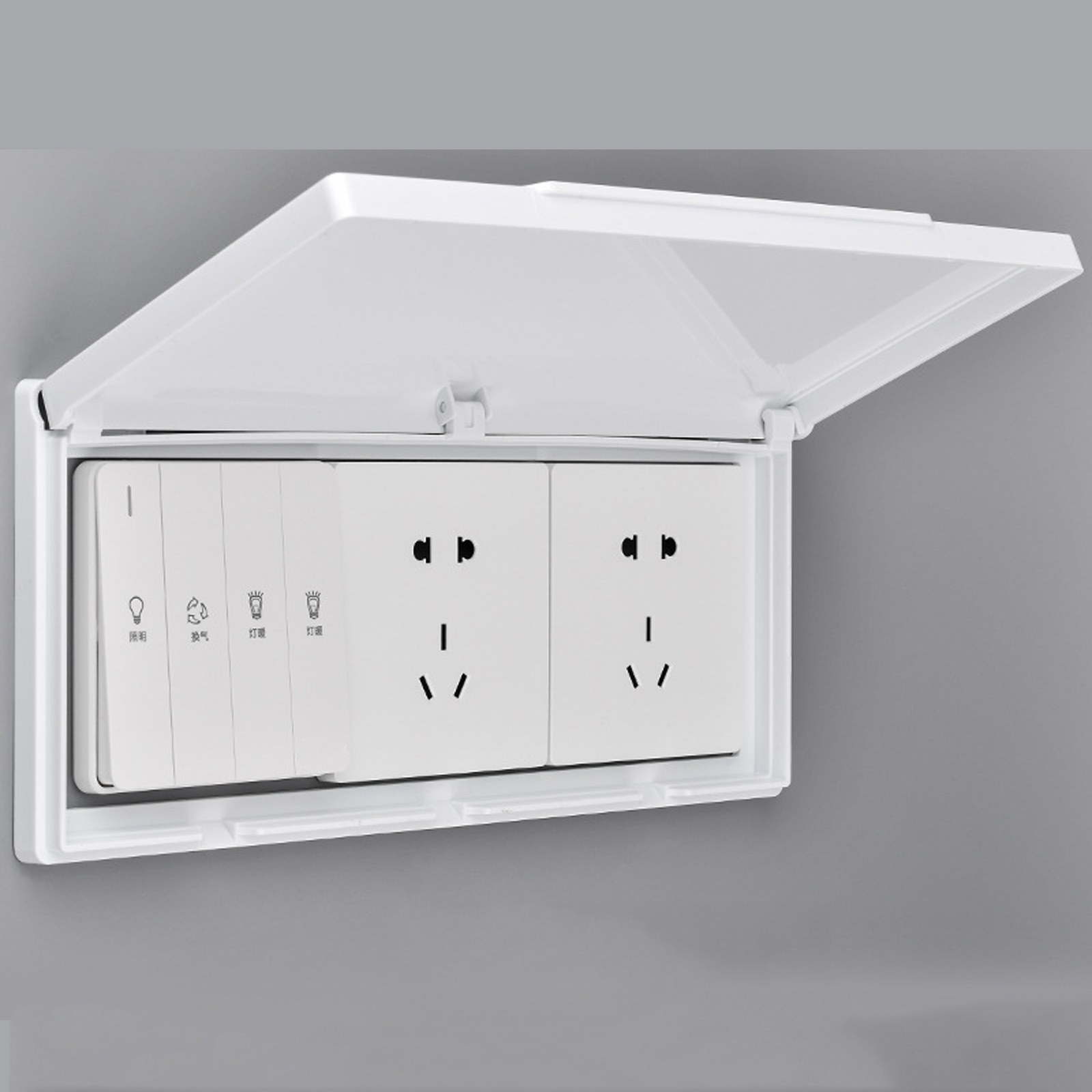 3 Gang Waterproof Outlet Cover - Outdoor Power Outlet のレビューと価格
