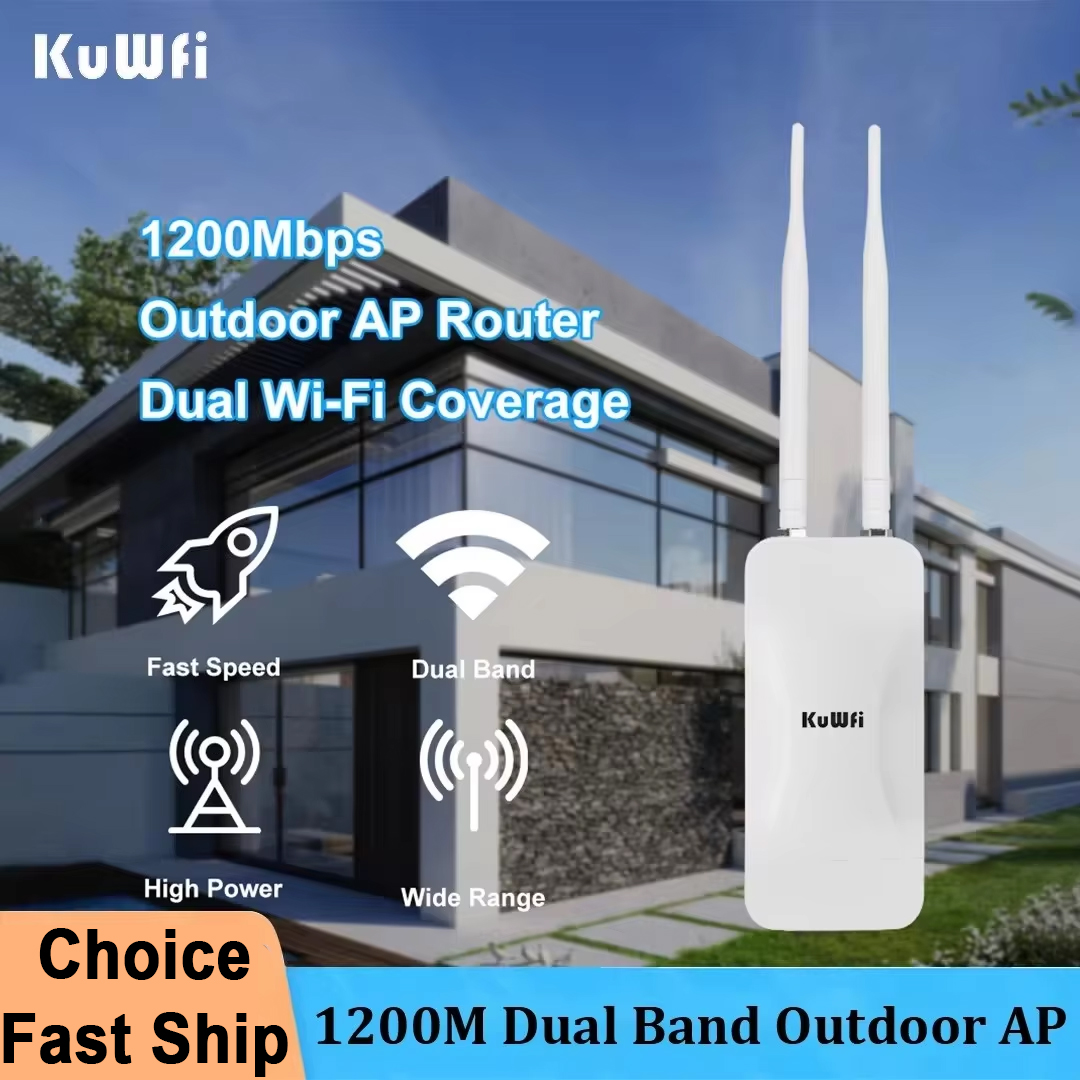 KuWFi High Power AP1200 Outdoo - Outdoor Power Post のレビューと価格
