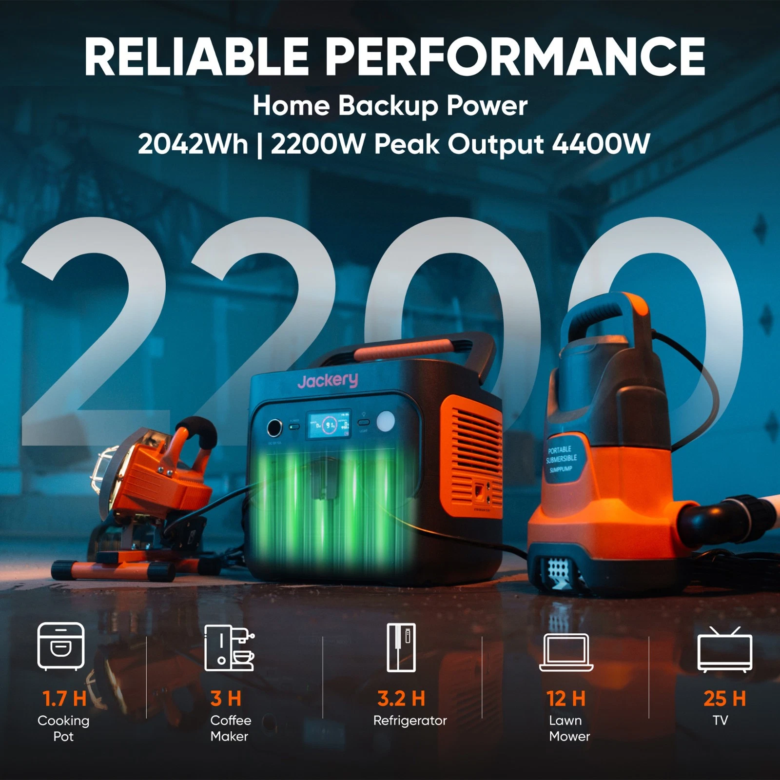 Jackery Explorer 2000v2 Portab - Power Outdoor Jackery のレビューと価格