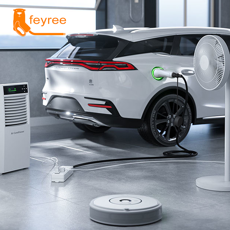 Feyree V2L Cable Electric Car  - Outdoor Power Outlet のレビューと価格
