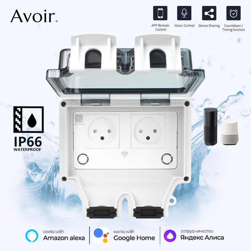 Avoir IP66 Outdoor Waterproof  - Outdoor Power Outlet Wifi のレビューと価格