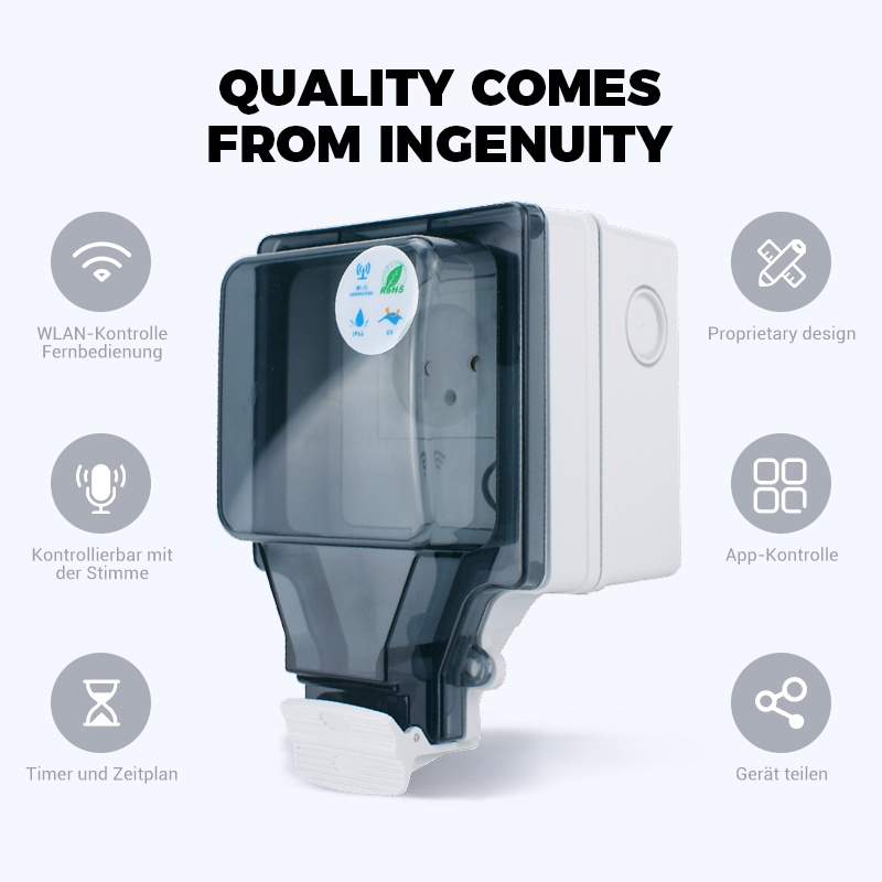 Avoir IP66 Outdoor Waterproof  - Outdoor Power Outlet Wifi のレビューと価格