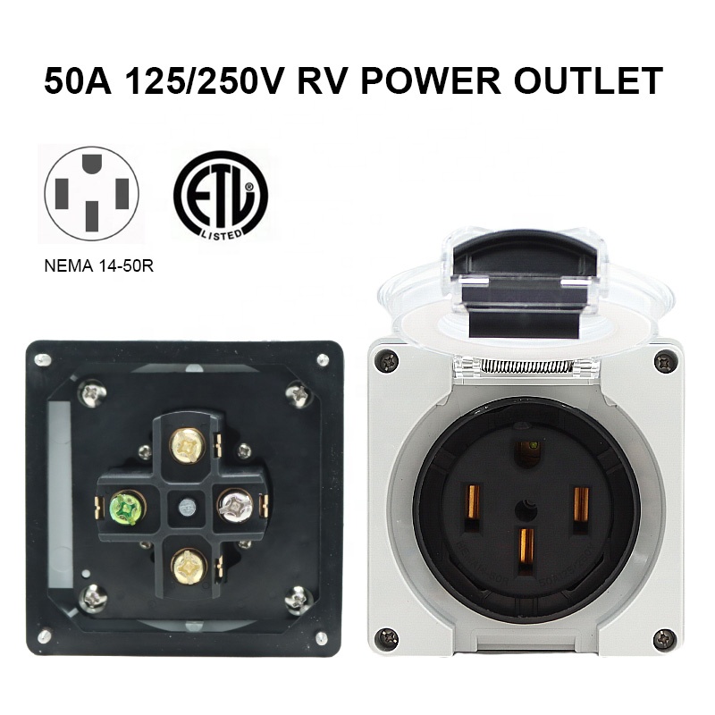 50 Amp Generator RV Power Inle - Outdoor Power Outlet のレビューと価格
