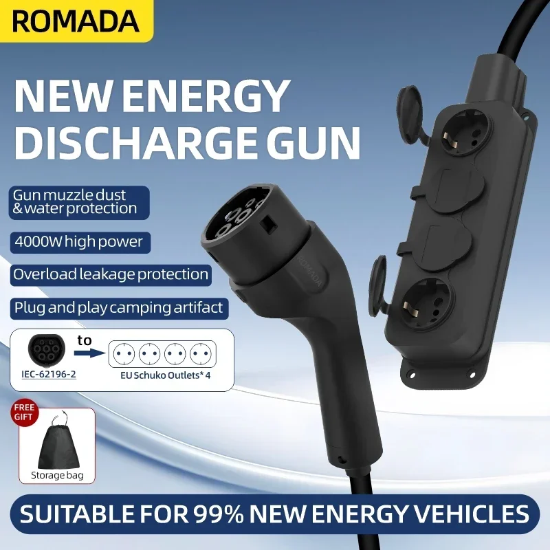 Portable 16A 4KW Electric Car  - Outdoor Power Outlet のレビューと価格