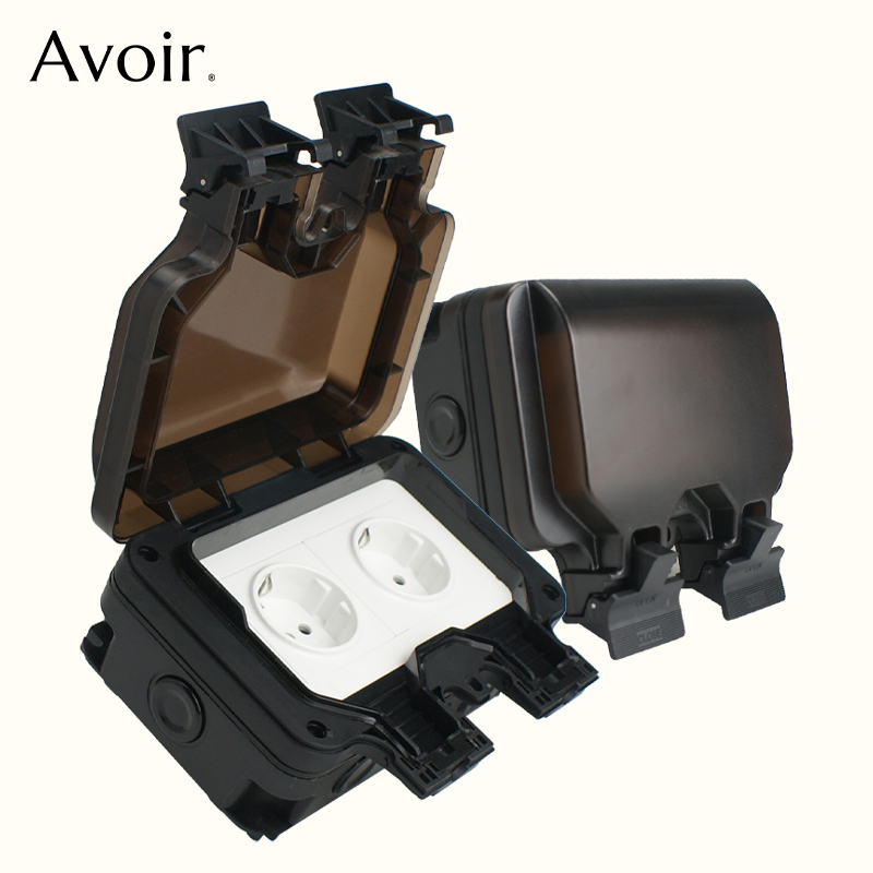 Avoir IP66 Double Power Socket - Outdoor Power Inlet Box のレビューと価格