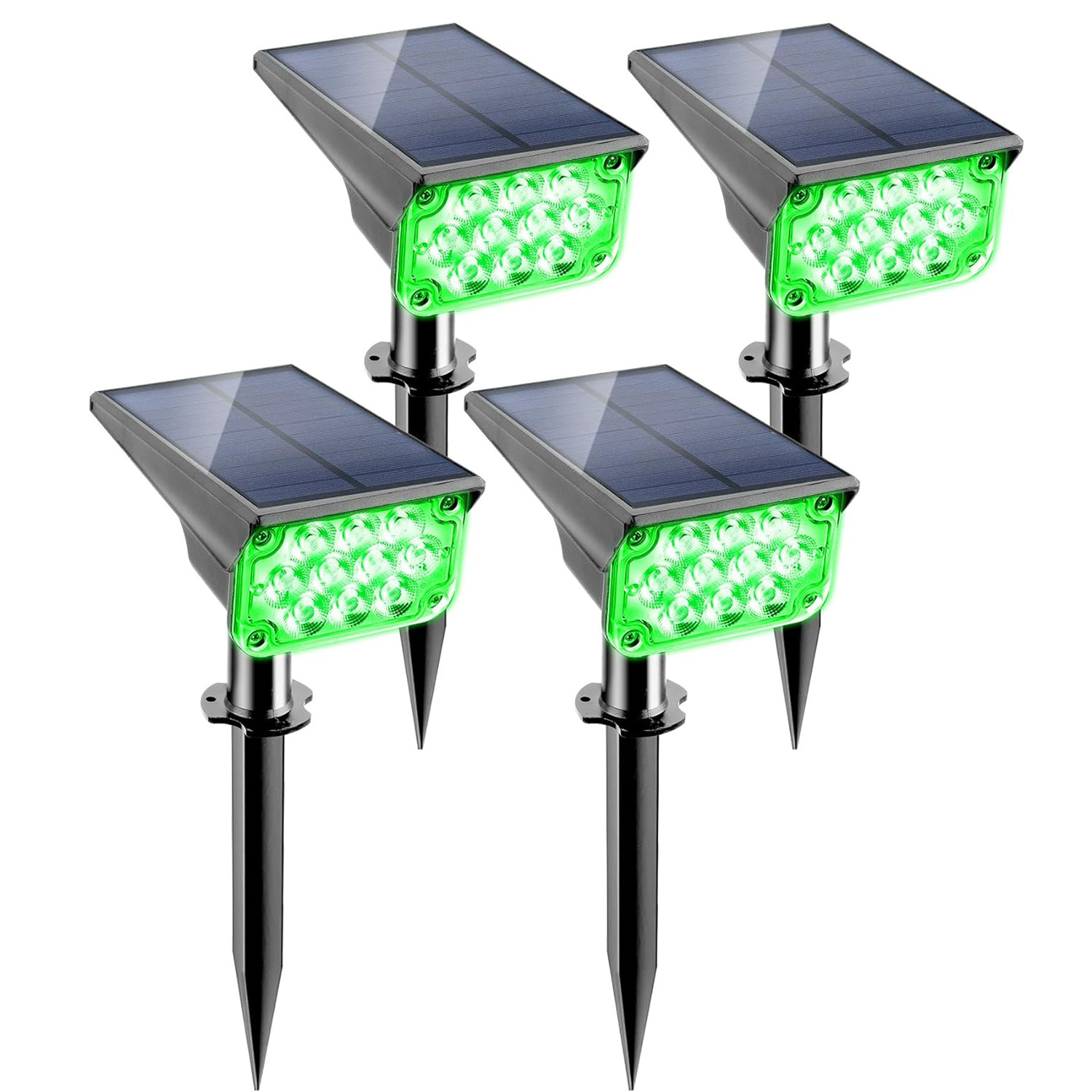 4pcs Solar Spotlight Outdoor G - Outdoor Power Post のレビューと価格