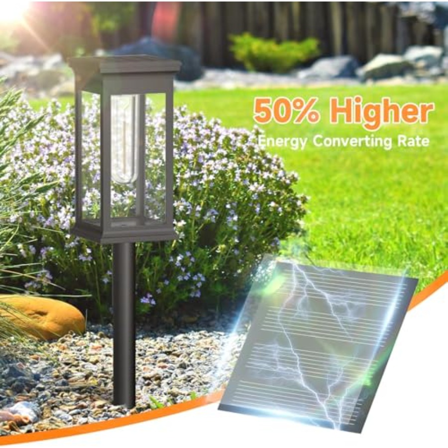 Solar Pathway Lights Outdoor W - Outdoor Power Pack のレビューと価格