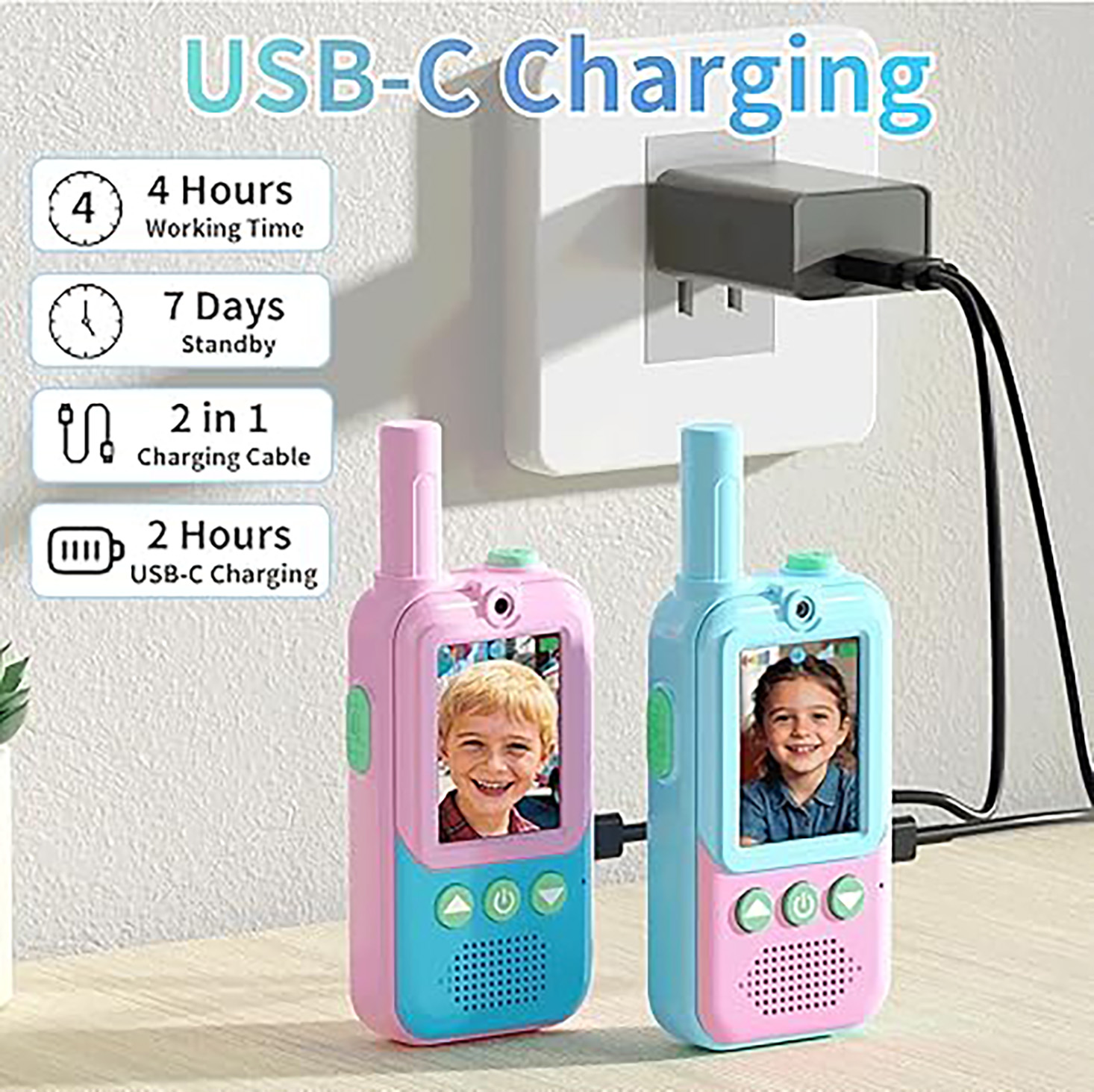 Rechargeable Kids Video Walkie - Outdoor Power Pack のレビューと価格