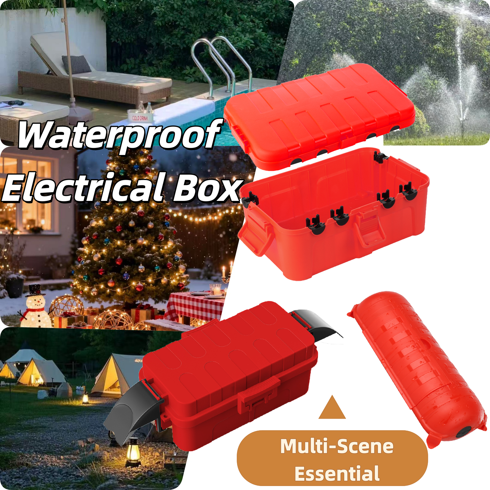 Weatherproof IP54 Outdoor Exte - Outdoor Power Outlet のレビューと価格