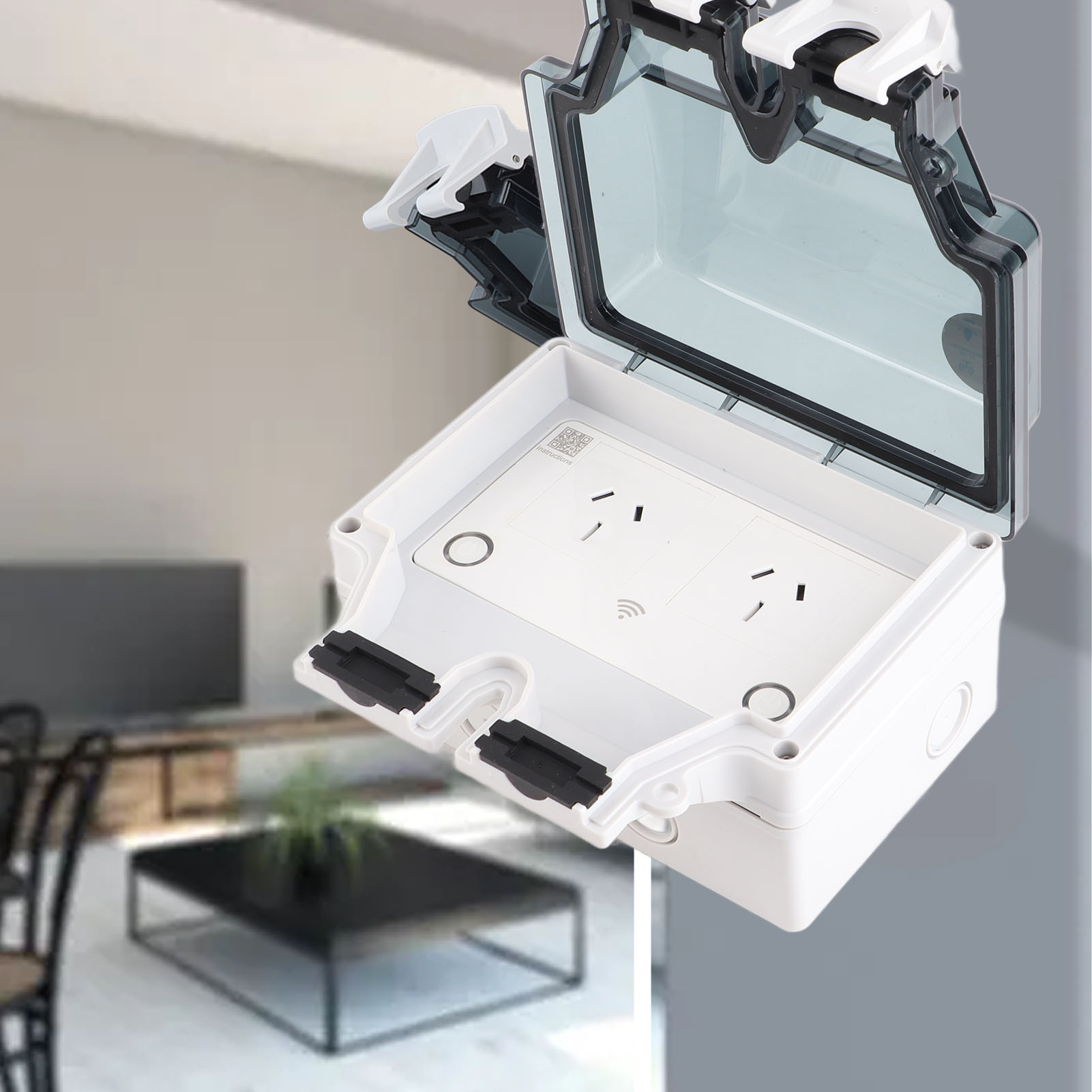 Waterproof Socket WiFi Socket  - Outdoor Power Outlet のレビューと価格