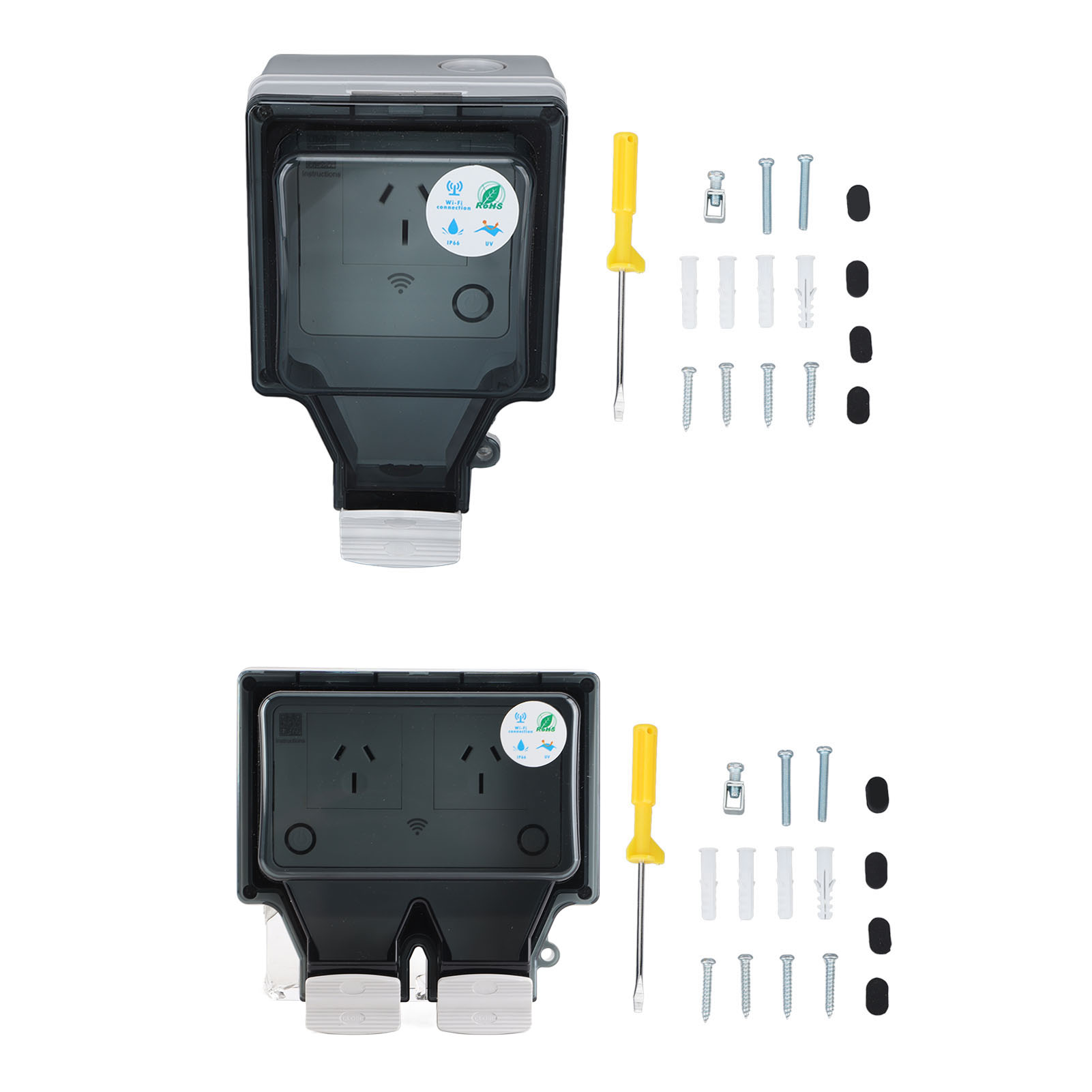 Waterproof Socket WiFi Socket  - Outdoor Power Outlet のレビューと価格