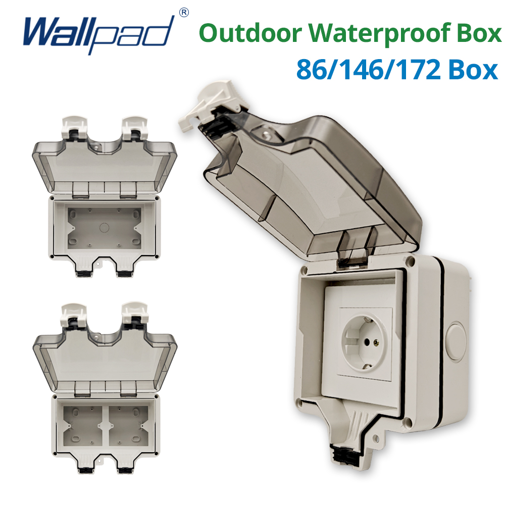 Wallpad IP66 Dustproof Waterpr - Outdoor Power Outlet のレビューと価格