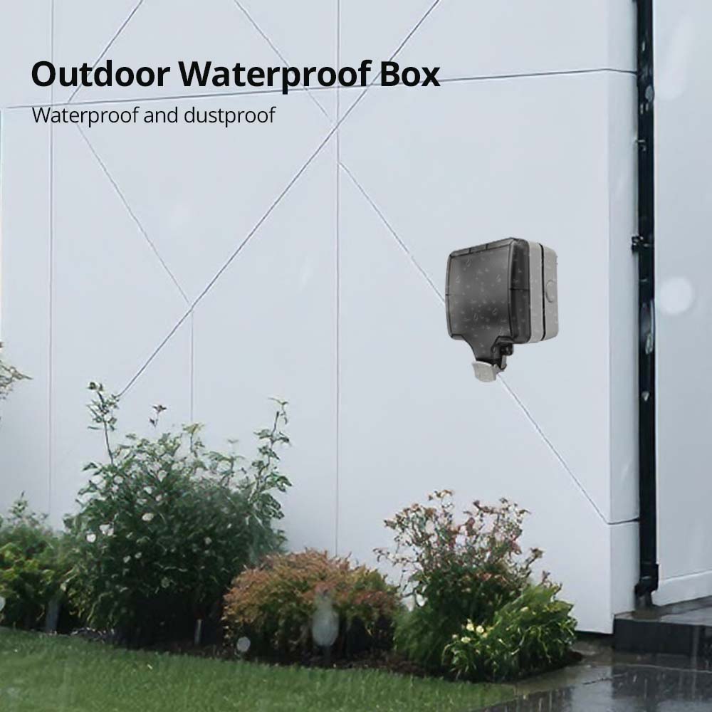 Wallpad IP66 Dustproof Waterpr - Outdoor Power Outlet のレビューと価格