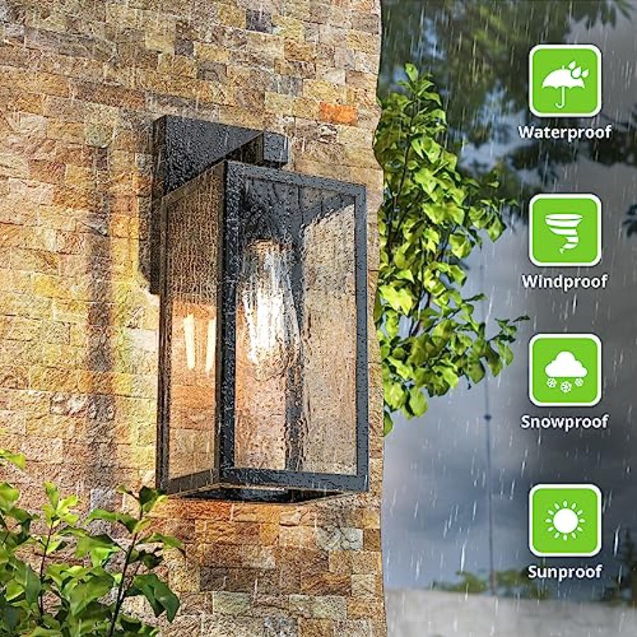 2-Pack Outdoor Wall Sconce Wat - Outdoor Power Pack のレビューと価格