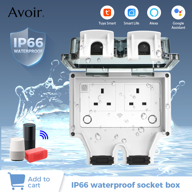 Avoir IP66 Waterproof Outdoor  - Outdoor Power Outlet Wifi のレビューと価格