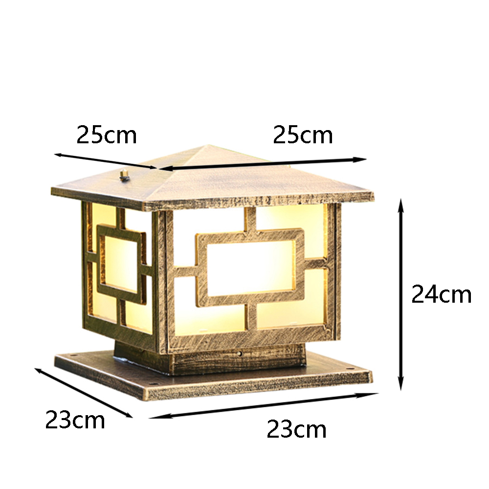 Outdoor Pillar Lamp European D - Outdoor Power Post のレビューと価格