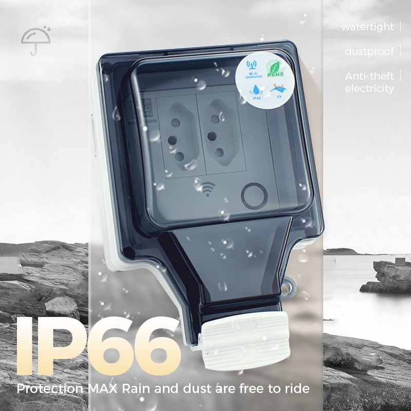 Avoir Tuya Wifi Smart Socket I - Outdoor Power Outlet Wifi のレビューと価格