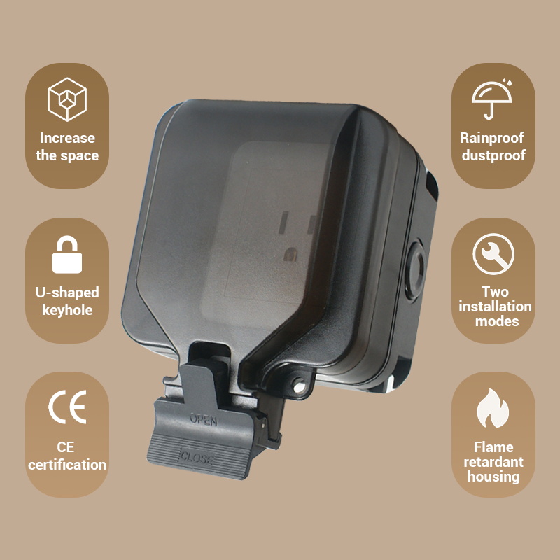 Avoir IP66 Wall Waterproof Soc - Outdoor Power Inlet Box のレビューと価格