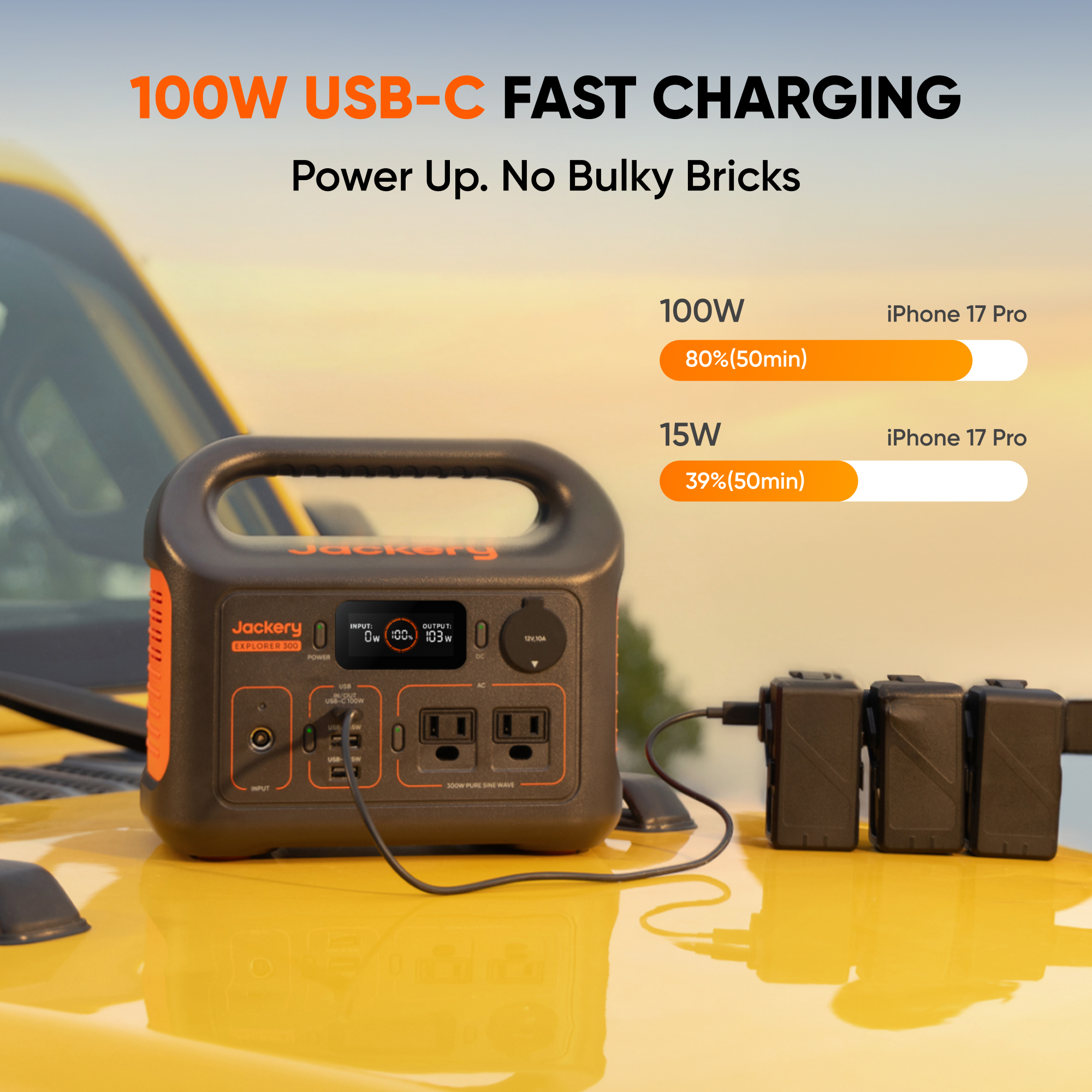 Jackery Portable Power Station - Power Outdoor Jackery のレビューと価格