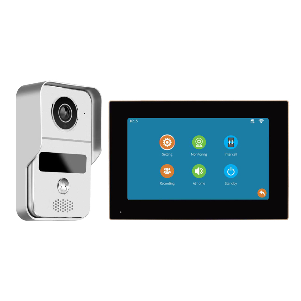 7 Inch Tuya Video Doorbell WiF - Outdoor Power Outlet Wifi のレビューと価格