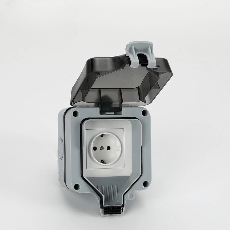 16A EU KR Outdoor Wall Waterpr - Outdoor Power Inlet Box のレビューと価格