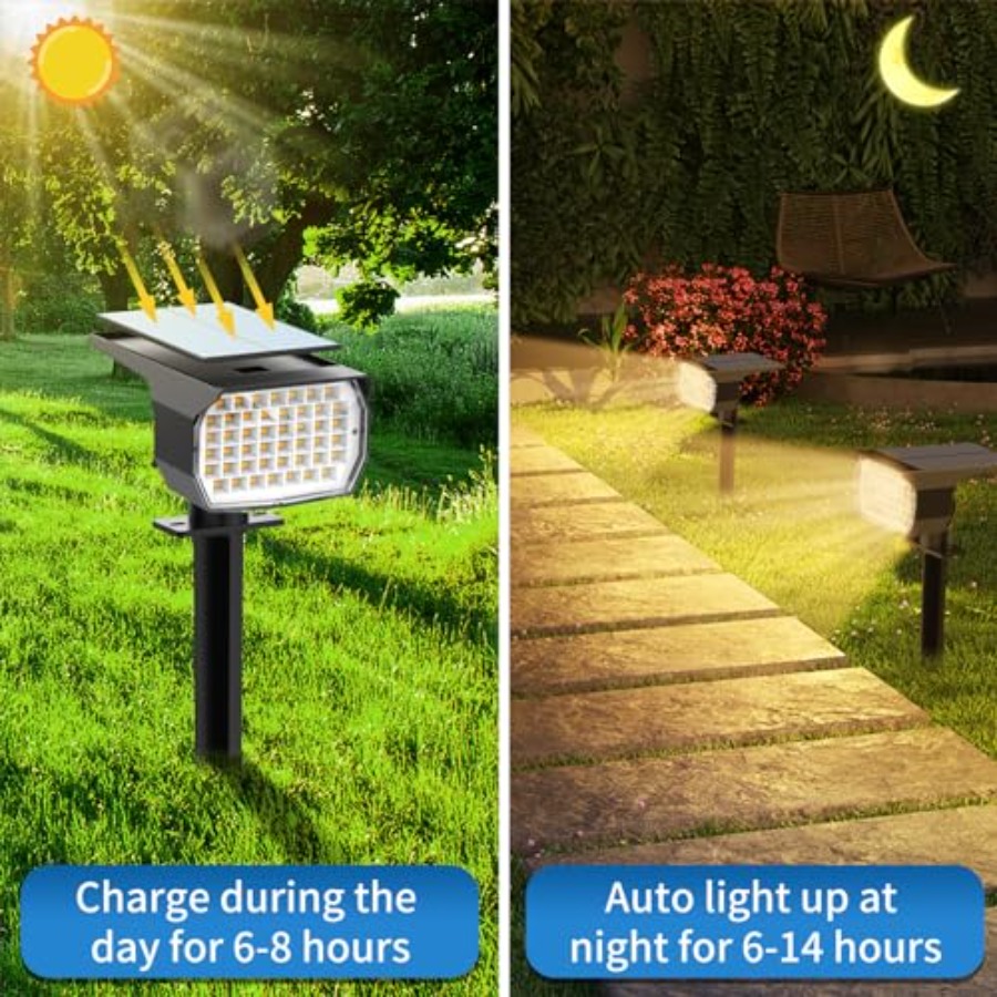 Solar Spot Lights Outdoor 10 P - Outdoor Power Pack のレビューと価格
