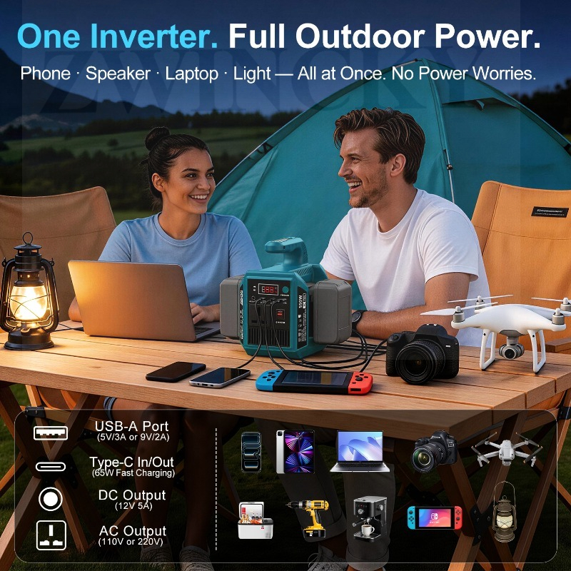 550w Portable Power SUPPLY INV - Outdoor Power Outlet のレビューと価格