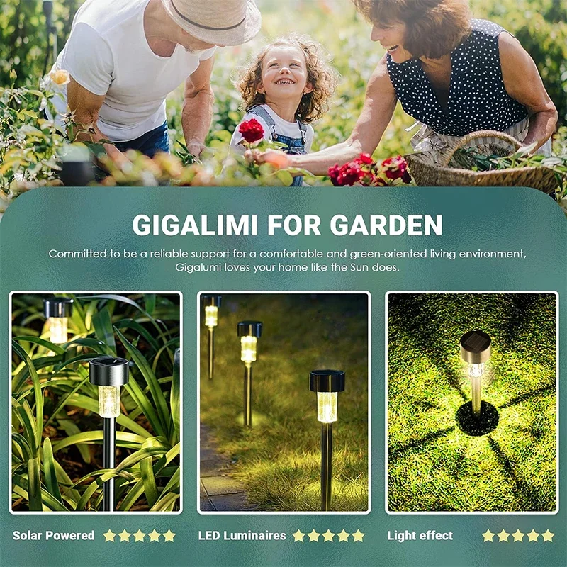 10Pack Solar Outdoor Lights Ga - Outdoor Power Post のレビューと価格