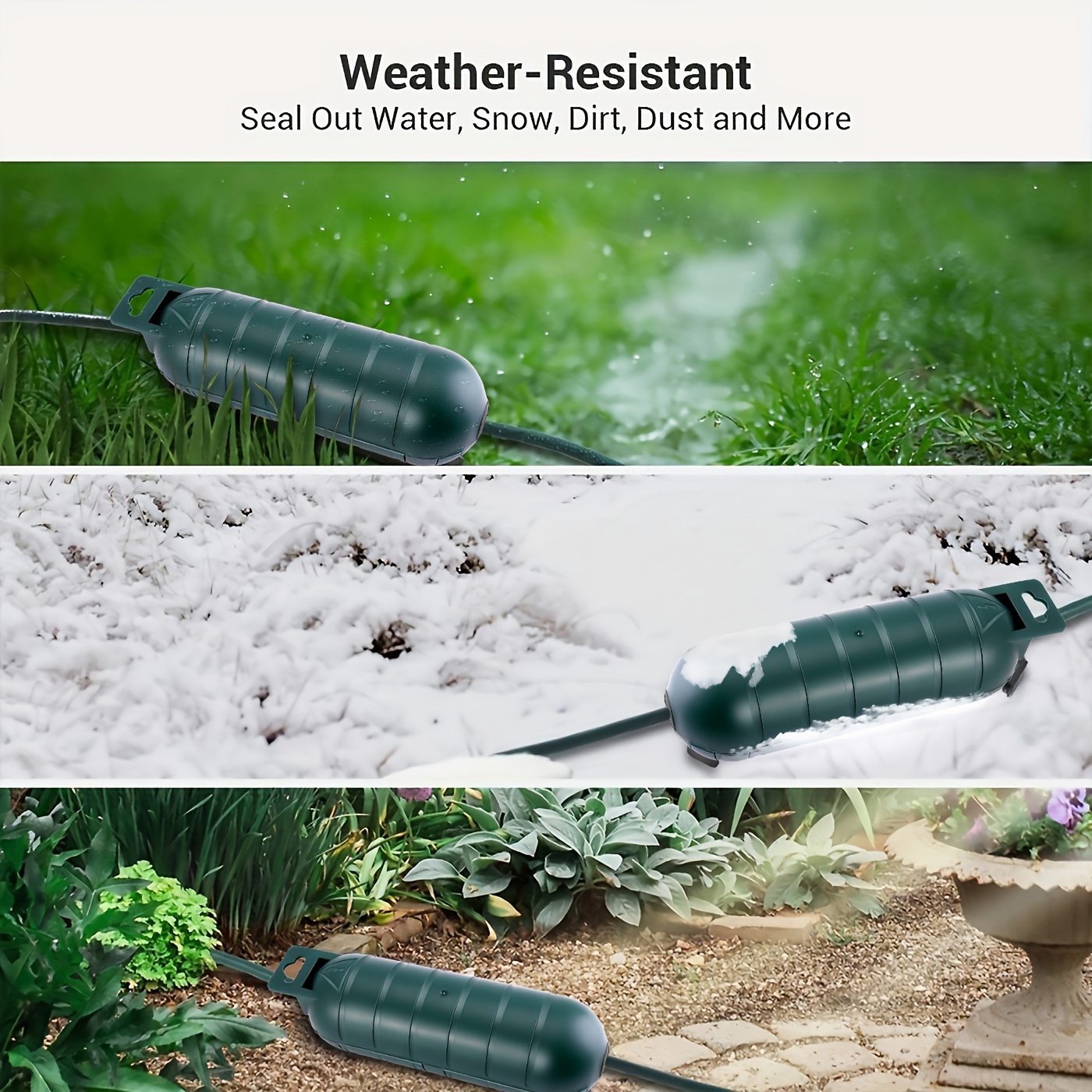 4pcs Outdoor Extension Cord Sa - Outdoor Power Outlet のレビューと価格