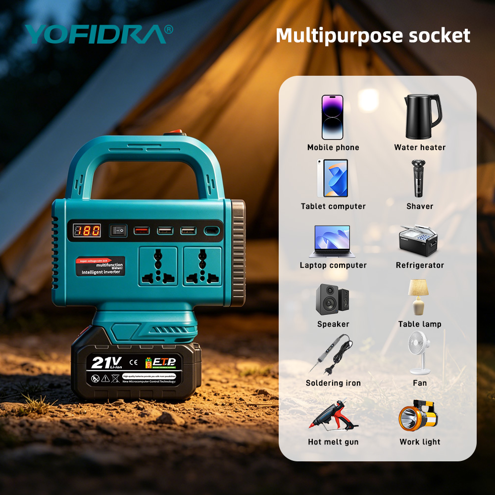 YOFIDRA 220V Portable Power In - Outdoor Power Outlet のレビューと価格