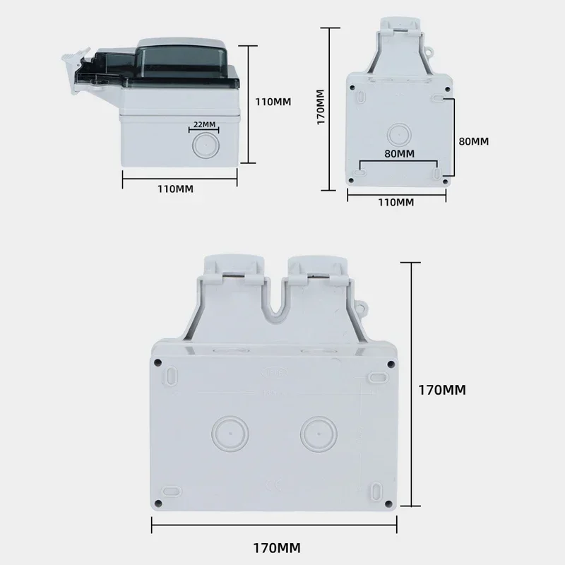 Tuya Waterproof Electrical Wal - Outdoor Power Outlet Wifi のレビューと価格