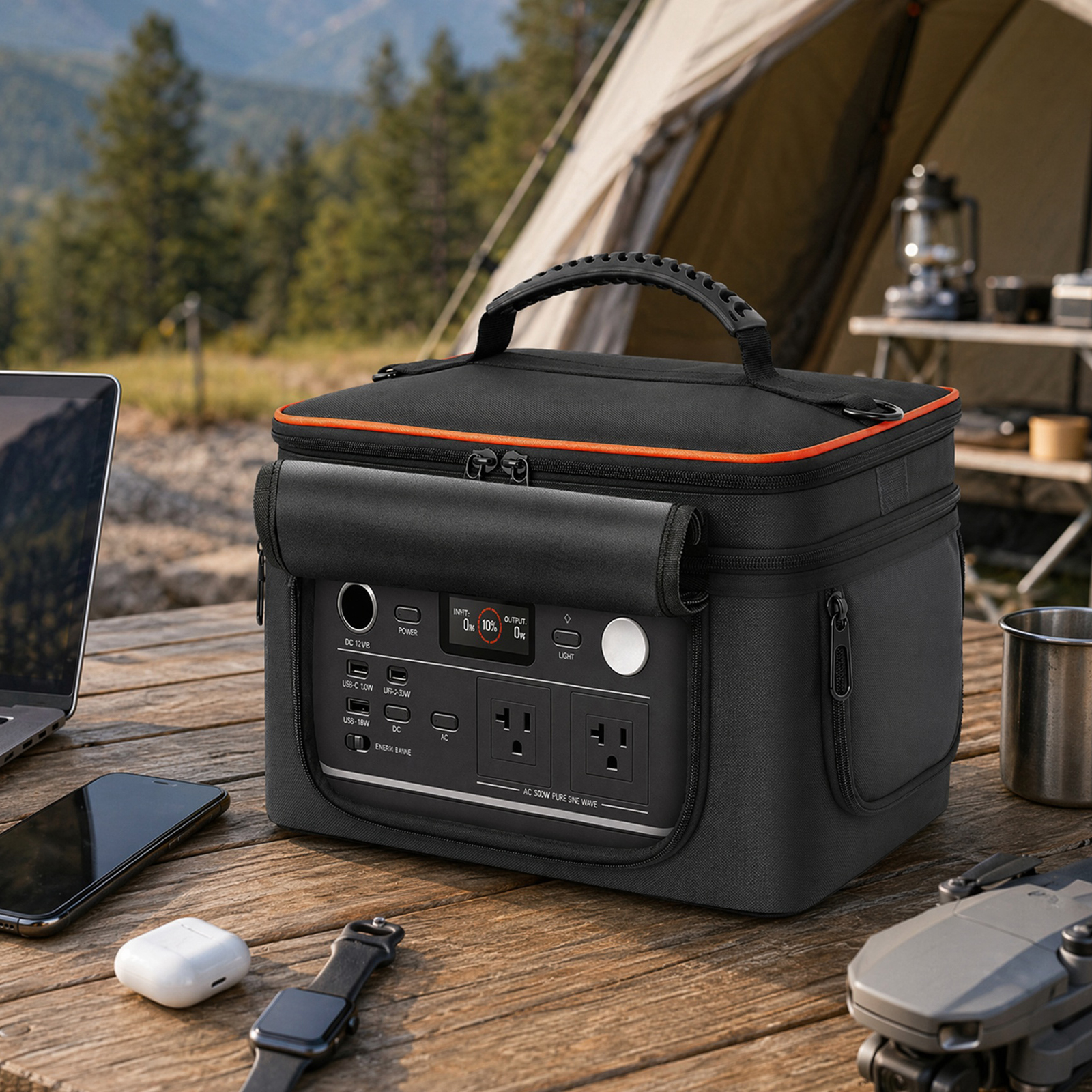 Travel Padded Bag for Jackery  - Power Outdoor Jackery のレビューと価格