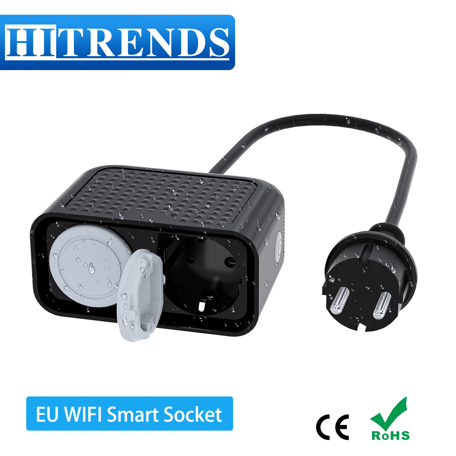 EU WIFI Smart Power Socket Out - Outdoor Power Outlet Wifi のレビューと価格