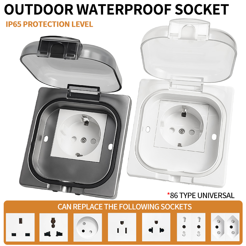 IP65 Waterproof Outdoor Socket - Outdoor Power Outlet のレビューと価格