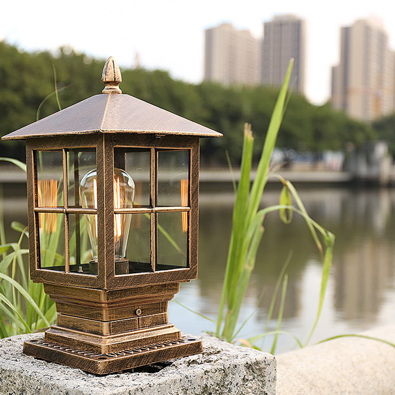 European Style Aluminum Alloy  - Outdoor Power Post のレビューと価格